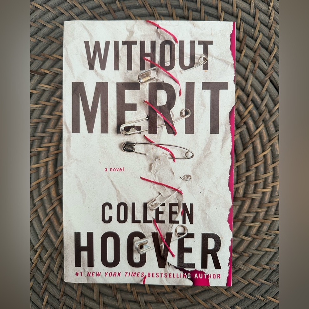 Colleen Hoover Without Merit Paperback Book